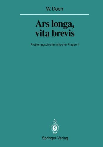 vita brevis ars longa,Historical Context